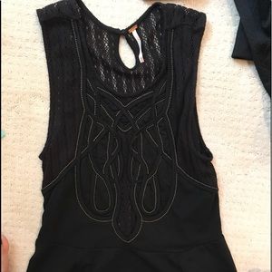 Free People Peplum Top